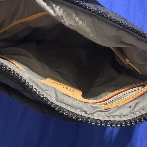 Vera Bradley Black Quilted Crossbody Bag - Picture 5 of 6